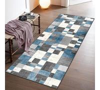 Xiaputcr Hallway Runner Carpet 40 x 200 cm Extra Long Entryway Runner Doormat, Non Slip Vintage Kitchen Carpet Runners, Washable Soft Laundry Area Rugs for Bathroom Entrance Stair Living Bedroom