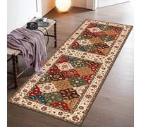 Xiaputcr Runner Rugs For Hallway Kitchen Runner Mat Non Slip Rubber Backed Washable Door Mat Modern Long Geometric Runner Rug Carpet Indoor Washable Rug Customizable Hallway Carpet 50 x 200 cm