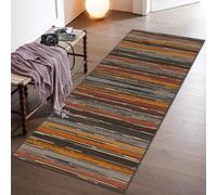 Xiaputcr Runner Rugs For Hallway Kitchen Runner Mat Non Slip Rubber Backed Washable Door Mat Modern Long Geometric Runner Rug Carpet Indoor Washable Rug Customizable Hallway Carpet 60 x 100 cm