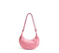 XIAQIQIFFF Shoulder Bag For Women Y2K Trendy Purse Vegan Leather Hobo Clutch Saddle Handbags(Pink)