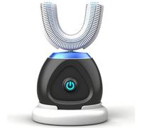 Xiarden Automatic U-Shaped Ultrasonic 360 Auto Toothbrush with Whitening Blue Light for Adults
