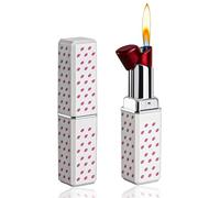 XIASUHI Mini Torch Butane Refillable, Cute Lighters for Women, Cool Lighters for Candles Birthday Gifts BBQ (No Butane Fuel)