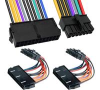 Xiatiaosann 24 Pin to 14 Pin ATX PSU Power Supply Cable, 24 Pin Female to 14 Pin Male ATX Power Adapter Connector for Lenovo IBM Motherboard 15cm 6-inch