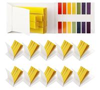 Xiatiaosann 800 Strips pH 1-14 Test Paper Litmus Paper Extensive Test Paper Test Indicators for Testing Soil Water Soap Aquariums Testing, 10 Pack