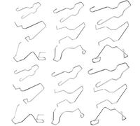 Xiatiaosann Bulb Retaining Spring Clips for H1/ H3 /H4 /H7, Car Bulb Clip Bulb Universal Car Headlight Clamp Headlamp Dip Dipped Beam Bulb Holder (18 Pcs)