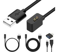 Xiatiaosann Charger for Xiaomi Mi Band 7 Pro/Poco/for Redmi Watch 2 Lite/for Redmi Watch 3/Watch 2/for Redmi Smart Band Pro, Portable Magnetic Replacement Charging Dock Cable, 1M + 0.5M, 2 Pcs