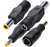 Xiatiaosann DC Power Converter Plug Kit, DC 7909 Male to DC 5.5mm X 2.1mm Female & DC 7909 Female to DC 5.5mm X 2.1mm Male Conncector for 10W to 200W Solar Panels, Portable Power Station (4 Pcs)