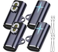 Xiatiaosann USB C Shokz Charging Cable Adapter for Headphone, Type-C Charger Cable to Shokz Magnetic Converter for AfterShokz Aeropex, OpenComm, OpenRun, OpenRun Pro, OpenRun Mini (4 Pack, A-Type)