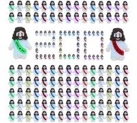 XiawaLangzhuo Little Jesus Figures Easter Mini Rubber Toys to Hide and Seek, Pocket Jesus Love You Miniatures Religious Party Favors Baptism Gifts Sunday School Easter Egg Stuffers (50)