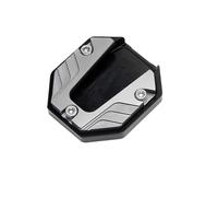 Xiayao Motorcycle Kickstand Extender Side Stand Extension Motorbike Feet Support Enlarged Base Moto Parking Pad(Color-S)