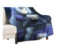 XIAYIMAO Is This A Zombie Poster Eucliwood Hellscythe The Moonlight 2 Fleece Bed Blanket Flannel All Season Use Cozy Plush Lightweight Throw Blankets Fall Decor 30"x40"