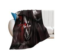 XIAYIMAO Overlord Anime Poster NEW Cool Fleece Throw Blanket for Bed Couch Sofa 300GSM Super Soft And Warm Flannel Blankets Home Decor 40"x50"