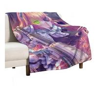 XIAYIMAO OVERLORD Japanese Anime CZ Delta Posters Fleece Throw Blanket for Bed Couch Sofa 300GSM Super Soft And Warm Flannel Blankets Home Decor 40"x50"