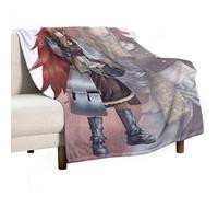 XIAYIMAO OVERLORD Japanese Anime Posters CZ Delta Blanket for Bed Couch Sofa Soft Lightweight Fleece Throw Blankets All Season Use Home Decor 40"x50"