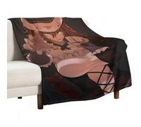 XIAYIMAO OVERLORD Japanese Anime Posters Lupusregina Beta Fleece Throw Blanket for Bed Couch Sofa 300GSM Super Soft And Warm Flannel Blankets Home Decor 60"x80"