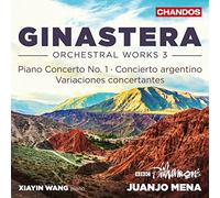 Xiayin Wang - Ginastera: Orchestral Works Vol.3 [Xiayin Wang; BBC [CD]