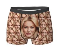 XIAYUEHUA Custom Boxers with Face Personalized Underwear for Men Boyfriend Husband Him (XX-Large)
