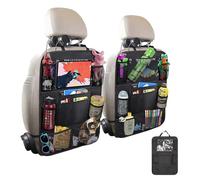 Xiazhi 1Pcs Car Seat Organiser for VW Touran Cross 1T/GP2 ab Bj.2011-2015, Car Organiser Back Seat for Kids Water Proof Car Storage Organiser Back Seat Protector for Kids