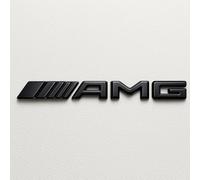 Xiazhi AMG Car Logo Emblem Sticker for GLS, Stylish Front and Rear Emblem Badge Decoration Auto Exterior Decoration Modified Accessories,Black