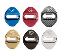Xiazhi Car Door Latch Cover for Mazda 3 Axela 6 Atenza CX-5 2 Demio CX-3 CX-30 MX5 CX30, 4 Pcs Car Door Lock Protectors with Silent Shock Absorption Car Door Lock Latches Protection Stopper Covers