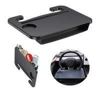 Xiazhi Car Table Steering Wheel for Mercedes Benz A-Klasse 4 (IV) W177 AMG I 2018-2023, 2-in-1 Car Steering Wheel Tray Car Seat Gap Filler Organiser Portable Steering Wheel Table