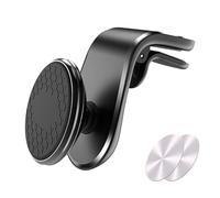 Xiazhi Magnetic Car Phone Holder for VW Arteon R-Line ab Bj.2020, 360° Rotatable L Type Phone Mount Holder for Car Air Vent Universal Magnetic Car Mount,Black