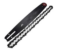 XiBany 11.5/12/16 Inch 3/8" 45/59 Drive Links .050" Gauge for Electric Chain Saw Parts Replacement (Color : Black, Size : 16 inch 2PC)