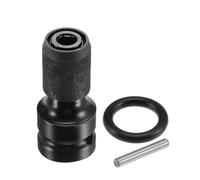 XiBany 1pcs 1/2 Inch Square Drive To 1/4 Inch Hex Socket Adapter Converter Chuck Adapter for Impact Air and Electric Wrench