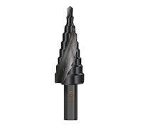 XiBany 1pcs/3pcs Step Drill Bit Metal Drill 4-12/20/32mm 6-30mm High Speed Steel Cobalt Step Cone Drill Bit Wood/Metal Hole Cutter Drilling Tool (Color : A, Size : 4-20mm)
