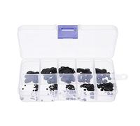 XiBany 450pcs 2-8mm Conductive Pads Keypad Repair Kit for IR Remote Controller Professional Smart Remote Rubber Button Pads Repair Set