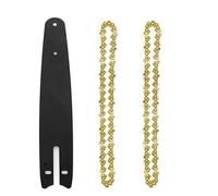 XiBany 6 Inch Chains Electric Saw Mini Chainsaw, Power Tools Replacement Chain Electric Pruning Saw Accessory (Color : 3PCS-Set, Size : A)