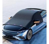Xibany Car Windscreen Cover for Toyota Prius 50 Series 2016 2017 2018 2019-2023, Winter Snowproof Windshield Cover with Side Mirror Covers, Frost Ice Guard for SUV Trucks, Magnetic Protection