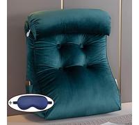 XIBANY Reading Pillow,Wedge Pillow,Lumbar Support Cushion,Backrest Pillow For Bed/Sofa,Perfect For Back Support While Relaxing,Sitting,Gaming,Reading,or Watching TV