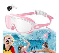 XIBHDN My Cool Summer Goggles, Mycoolsummer Clip on Goggles, Kids Goggle with Ear Plugs Attached (C)