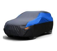 XicBoom SUV Car Cover Waterproof All Weather,SUV Cover Full Exterior Cover Windproof Outdoor Full Car Cover UV/Snow/Hail/Dust Protection Fit SUV Jeep-Length 175" to 190"