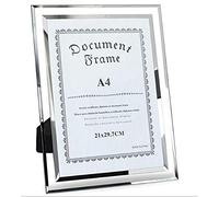 XICHEN® A4 Certificate Photo Picture Frame, Transparent glass Picture Poster Frames * For Home and Office *