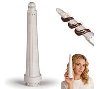 Xiciki 20-36mm Long Hair Curling Barrel Attachment for Shark FlexStyle, Compatible with Shark Hair Dryer Attachments, Conical Auto-Wrap Curler with Dual Rotation for Defined Curls and Voluminous Waves