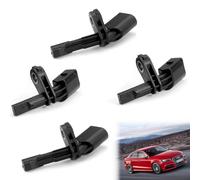 Xiciki 4 Pcs ABS Wheel Speed Sensor Set 1K0927807, Front Rear Left Right ABS Sensor, Compatible for VW Golf Jetta Passat Audi A3 2003-2012, WHT003856 1K0927808 7H0927803 7H0927804 Replacement