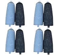 Xiciki 8 Pcs Pedicure Tools for JML NuYou Pedi, Replacement Rollers for Flawless Pedi Foot Files, Foot File Replacement, Coarse & Fine Heads, for Callus Removers, Foot File