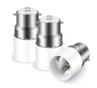 Xiciki B22 to E14 Bayonet to Screw Light Bulb Adaptor, Socket Converter