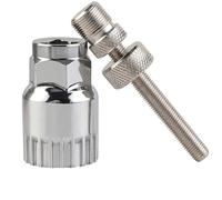 Xiciki Bicycle Bottom Bracket Tool, Bottom Bracket Key, Crank Puller, 20 Tooth Bottom Bracket Remover, Compatible with Shimano Octalink ISIS Wedge Profile Truvativ Race Face and FSA Bottom Bracket