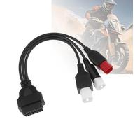 Xiciki Diagnostic Cable 3 4 6 Pin OBD2 Adapter for Yamaha, for Honda Motorcycle, OBD Fault Code Reader, OBD-II Engine System Diagnostic Tools, Motorbike Parts and Accessories