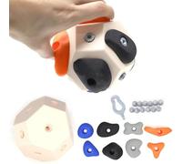 Xiciki Handcrafted Blocks for Climbers, 3D Rock Climbing Ball for Strength & Precision Finger Training, Portable Climbing Ball Gifts for Rock Climbers, Adults & Kids