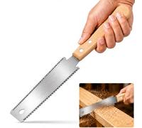 Xiciki Japanese Pull Saw Hand Saw, Fret Saw 14/17 TPI, Flush Cut 15cm Fine Tooth Double Edge Saw, Tenon Saw for Woodworking DIY Pruning Trimming Carpentry, Portable Wood Saws Hand