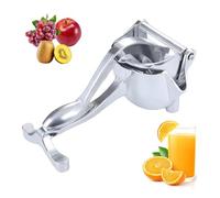 Xiciki Lemon Squeezers, Lemon Juicer, Orange Squeezer, Silver Manual Juicer - Heavy Duty Citrus Press for Effortless Juicing, Easy Clean Design, Ultimate Freshness for Your Daily Vitamin Boost