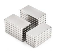 Xiciki Neodymium Magnets Rectangle 30x10x3mm Powerful Flat Magnet Super Rare Earth Magnets Magnetic Strip for Fridge Crafts Building (Pack of 20)