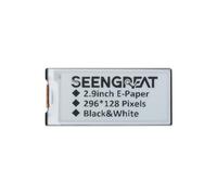 Xicoolee 2.9 Inch E-Paper Display Monitor 296x128 Two Color E Ink Display for Raspberry Pi/Jetson Nano for Arduino Nucleo SPI Interface Epaper Screen Partial Refresh Support