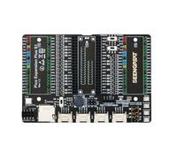 XICOOLEE Dual GPIO Expander for Raspberry Pi Pico, Two Sets of External Expansion 2x20PIN,Four HY-2.0-4P Headers,Full-Color RGB, Onboard Micro SD Card Slot, for Connecting More Expansion Modules
