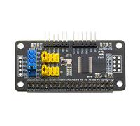 xicoolee Serial Expansion Module I2C Interface, Adopt SC16IS752 UART Expansion Chip, 8-bit I/O Expansion, 2-Channel UART 8 GPIOs Expansion,Suitable for Raspberry Pi Zero/Zero W/Zero WH/2B/3B/3B+/4B