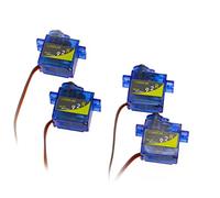 XICOOLEE SG-92R 9G Micro Digital Servo Nylon Carbon Fiber Gears High Precision Gear High Torque Servo for programmable Fixed Wing, Helicopter KT, Intelligent car, Small Robot DC4.8V/6V(4pcs)